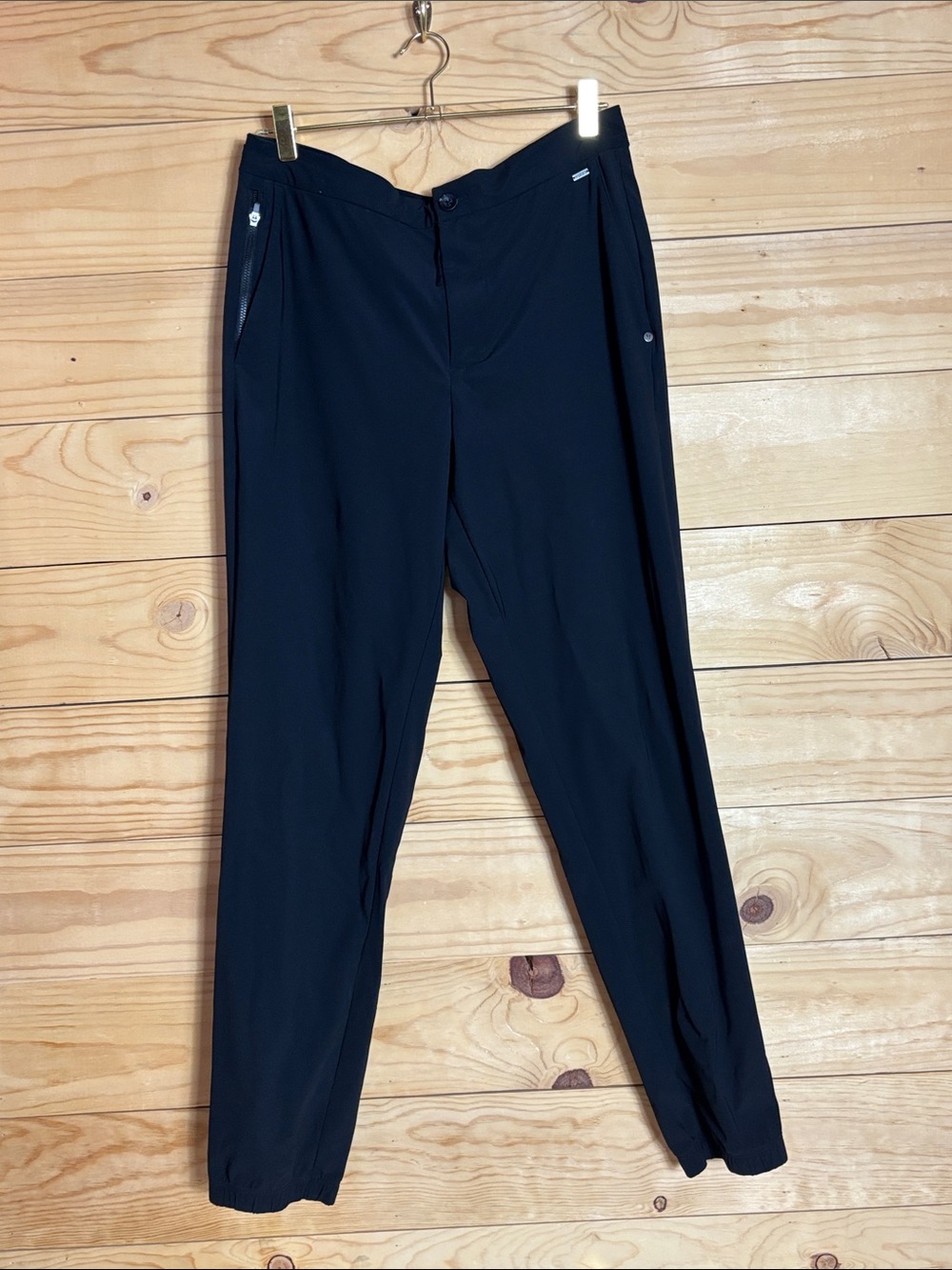 Vuori Fleet Travel Jogger Pants Black Medium V444